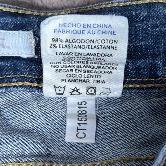 Stetson 816 Classic Bootcut Jeans Sz 4 Raw Hem Western Country Rodeo Denim - Picture 8 of 8